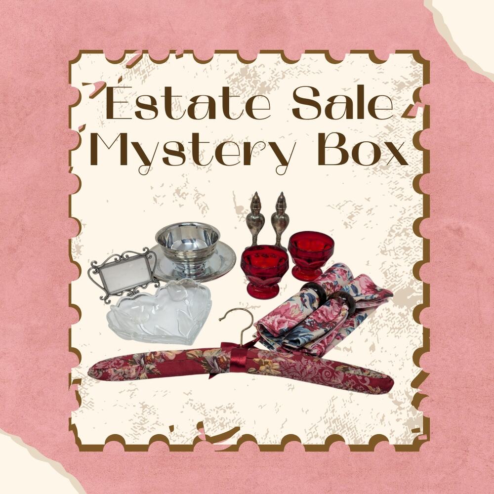 Vintage Estate Sale Mystery Box – Curated Home Decor
